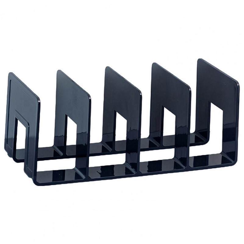 Raamatuhoidja libisemiskindel alumine sahtli kujundus Mittevajuv õõnestatud töölaua dokumendifailihoidja jagaja Koduvarustus