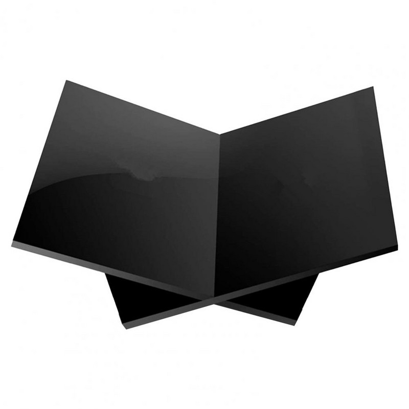 Olvasókönyvespolc X formájú olvasó, széles felhasználású fekete akril könyvtartó
