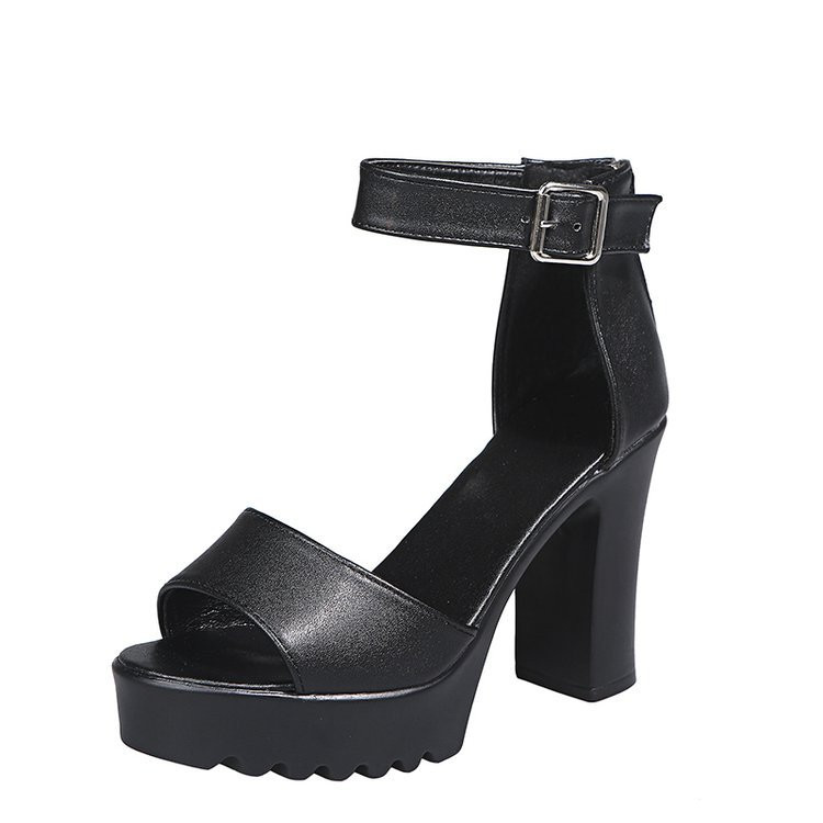 Valged suvised naiste sandaalid 2021, uus saabumine, seksikas Peep Toe paksu kontsaga sandaalid, platvorm vabaaja vene kingad naistele