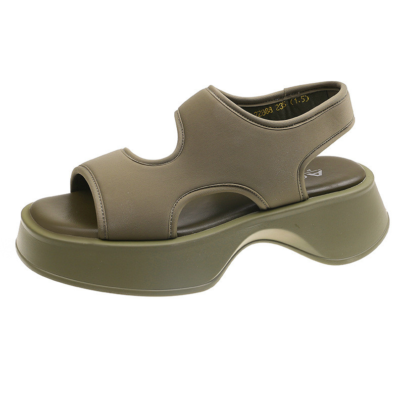 Alacsony szandálok Női Bőr Alacsony sarkú Pataksarkúk Csúszdák Szövet Rome PU Alacsony Szandálok Női Bőr Alacsony sarkú Rome Hoof Heels Slide