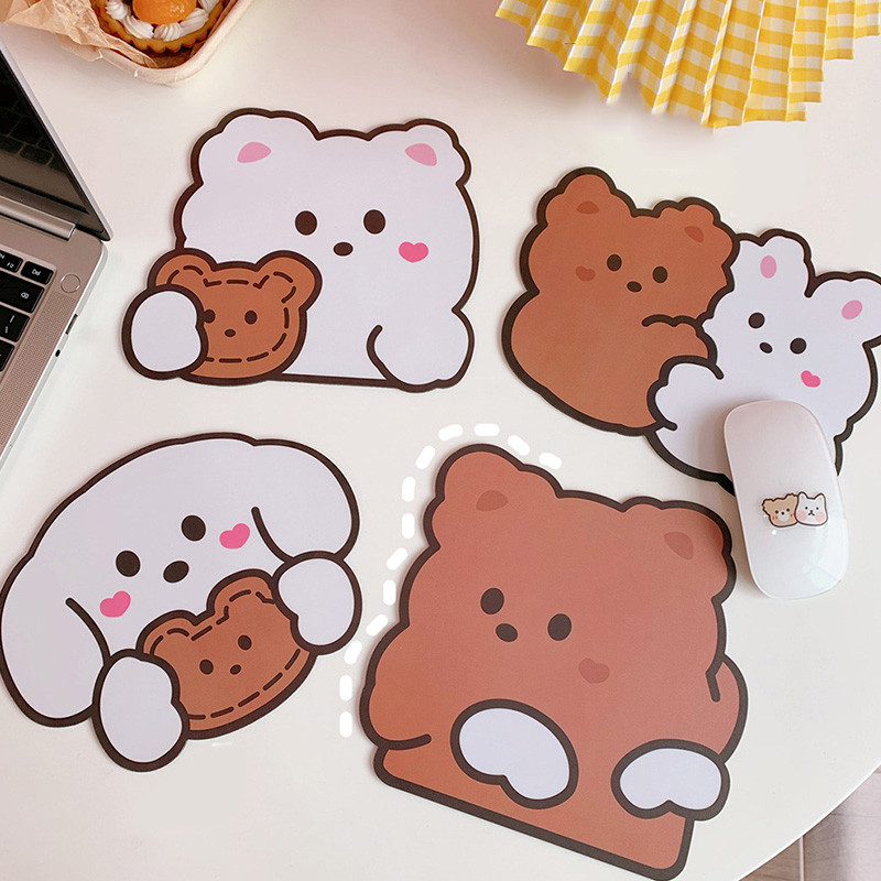 Csúszásmentes egérpad Egérpad Rajzfilm egérpad Rajzfilm Aranyos koreai stílusú Kreatív INS Irodaszerek Asztalpad