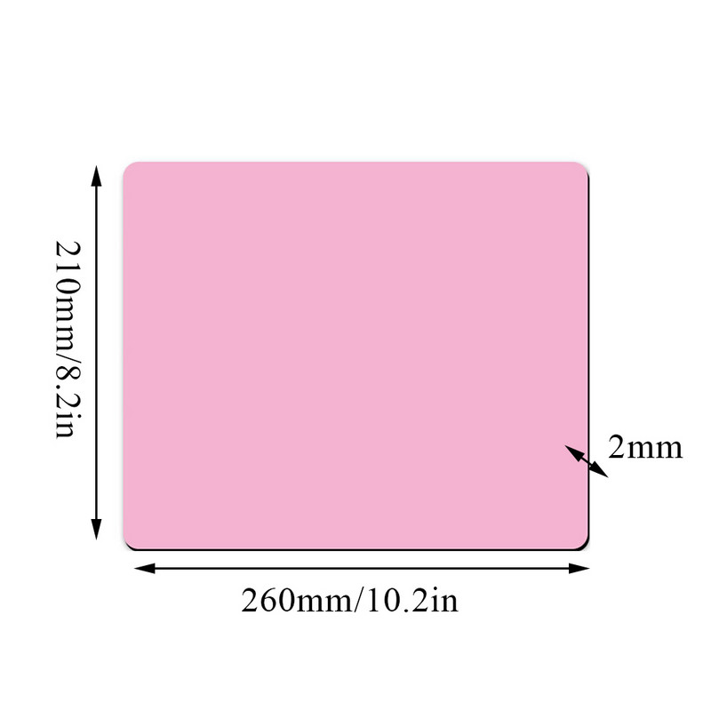 21x26 cm-es csúszásmentes játék egérpad laptop matrac filcasztal billentyűzet egér matrac irodai otthoni iskolai kellékek diákoknak