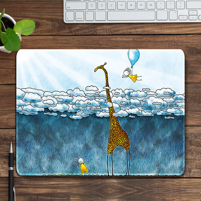 Μικρού μεγέθους Rubbe Mouse Pad Cute Cat Animal Mouse Mat Παίκτης παιχνιδιών Gamer Desktop Pad Υπολογιστής Laptop Mousepad Games 22X16CM