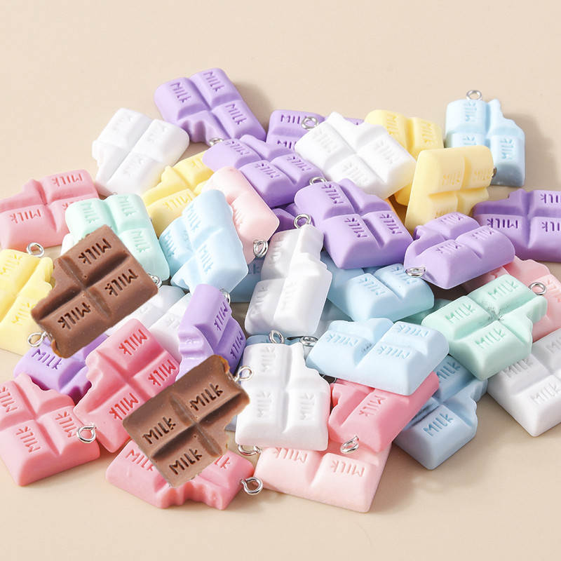 15 db kevert gyanta csokoládé varázs desszert ételbűvölők nyaklánchoz karkötő fülbevaló kulcstartó barkács ékszer készítési kiegészítők