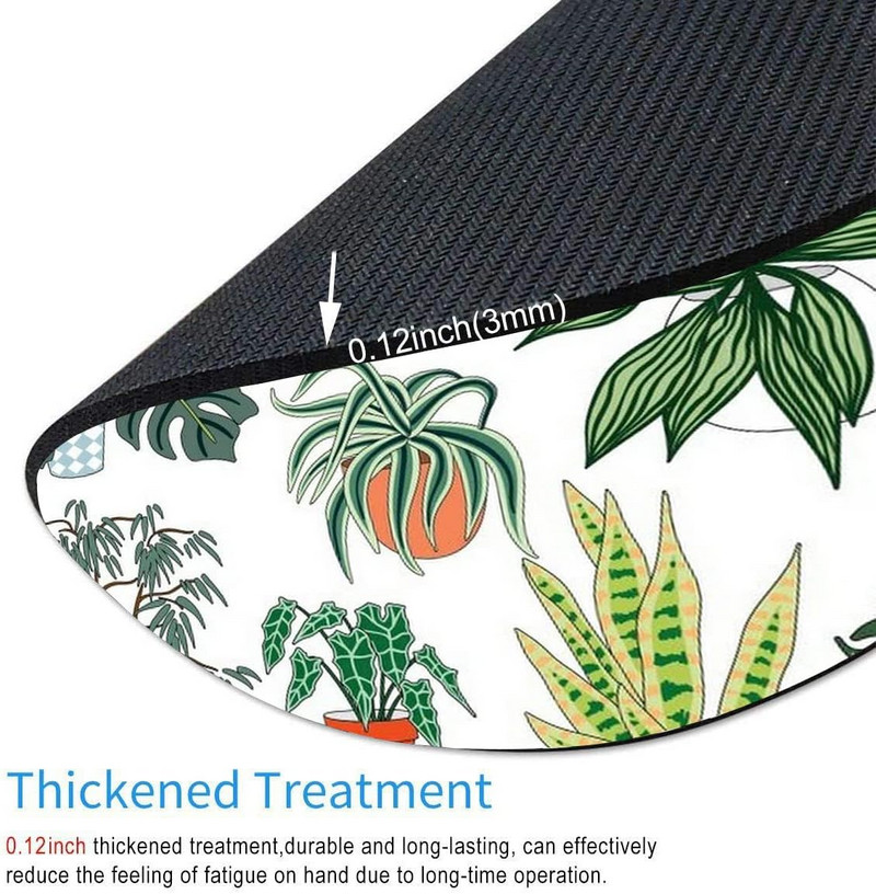 Cserepes növény egérpad Egérpadok asztalhoz Mosható játék egérpadok Csúszásmentes gumitalp számítógép Kis egérpadok