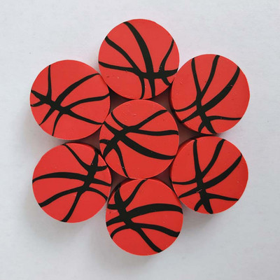 5 db/tétel futball radír Gomas De Borrar gumi Kawaii írószer kellékek Kosárlabda Fournitures Scolaires Gomme radírok