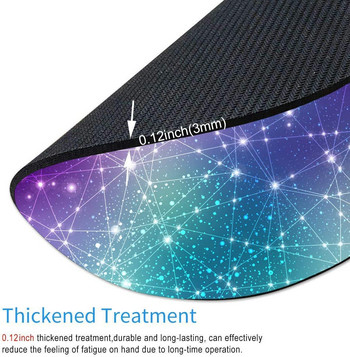 Кръгла подложка за мишка Magic Space Cosmic Constellation Custom Starry Constellation Circular Mouse Pads for Computers Laptop