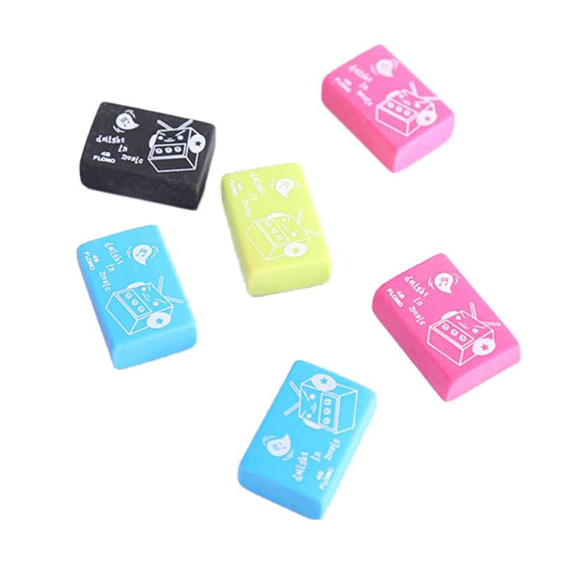 1 vnt studento egzamino trintukas animacinis filmas 4B spalvotas guminis mokyklinis reikmenys, minkšti ir lengvai valomi raštinės reikmenys, dovanos, palaikymas didmeninė prekyba TXTB1