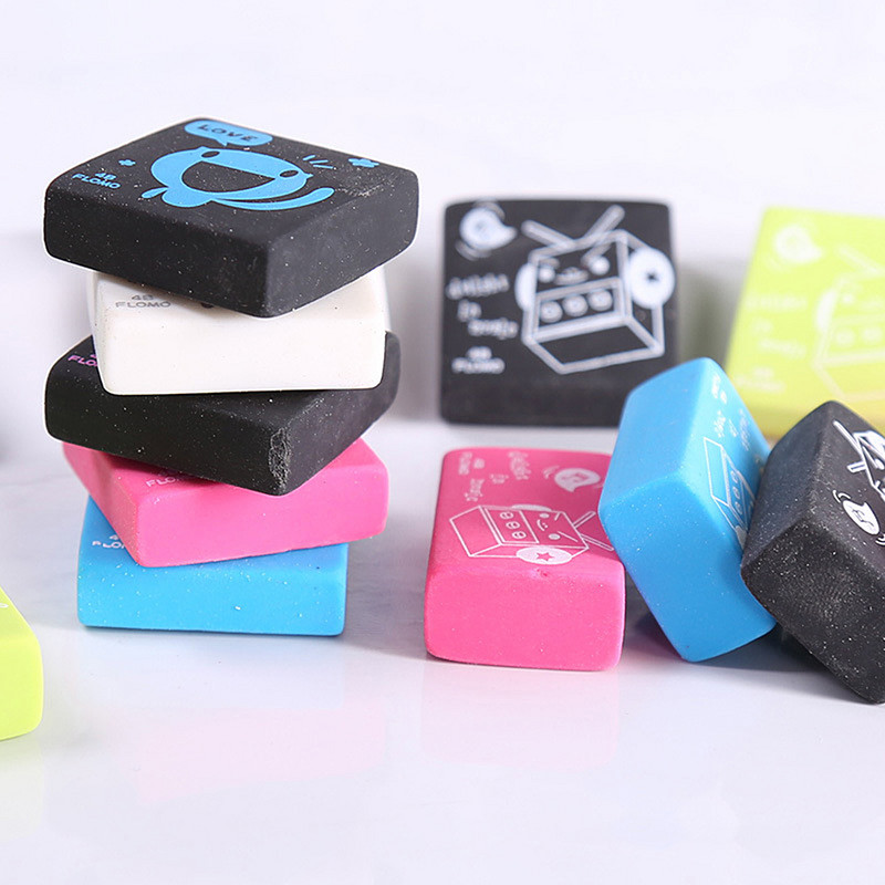 1 vnt studento egzamino trintukas animacinis filmas 4B spalvotas guminis mokyklinis reikmenys, minkšti ir lengvai valomi raštinės reikmenys, dovanos, palaikymas didmeninė prekyba TXTB1