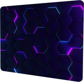 Gaming egéralátét Lila absztrakt művészet egérpad 9,5 x 7,9 hüvelykes, csúszásmentes gumi talpú egéralátét laptop számítógépes irodába