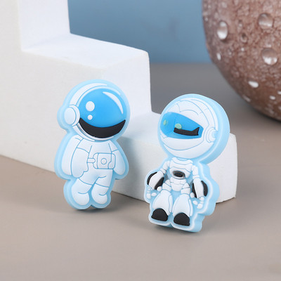 2 db Astronaut Eraser Kawaii írószer Borracha Escolar Fournitures Scolaires Gomme Gomas De Borrar aranyos radír gyerekeknek
