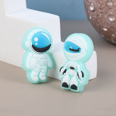 2 db Astronaut Eraser Kawaii írószer Borracha Escolar Fournitures Scolaires Gomme Gomas De Borrar aranyos radír gyerekeknek