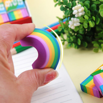 Εργαλείο διόρθωσης σφαλμάτων Creative Cute 2B Rainbow Eraser Students Καθαρίστε χωρίς να αφήνετε κανένα ίχνος Σχολική γραφική ύλη Kawaii