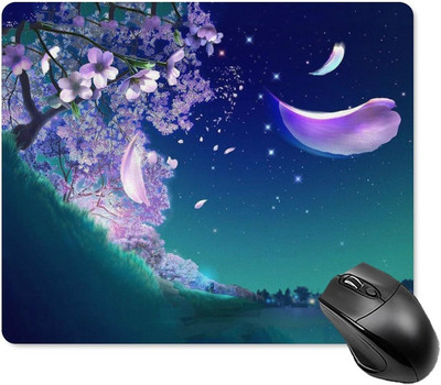 Cherry Blossom egérpad csúszásmentes számítógépes egéralátét Egérpad gumitalppal, irodai otthoni laptop számítógépes játékokhoz 25 * 30 cm