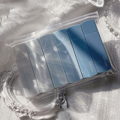 6 τεμ./σετ Ταινίες διόρθωσης χρώματος ντεγκραντέ Μαθητή Απλή φορητή ταινία διόρθωσης Kawaii Κορεατικά επιστολόχαρτα για σχολικό γραφείο