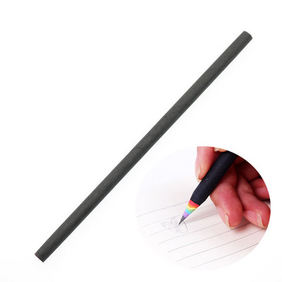 Творчески нов стил Екологичен хартиен молив Rainbow 2B Black Lead Консумативи за рисуване Училищни канцеларски материали 1 бр.