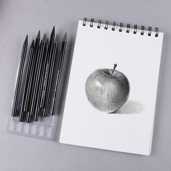 Комплект моливи за рисуване с графит и въглен Бездървен комплект за скициране „направи си сам“ 3/6 бр.