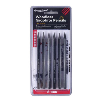 Комплект моливи за рисуване с графит и въглен Бездървен комплект за скициране „направи си сам“ 3/6 бр.