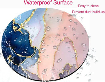 Кръгла подложка за мишка Мраморна подложка за мишка Сладка подложка за офис мишка Водоустойчива подложка за мишка Неплъзгаща се гумена основа Подложки за мишка за офис дома