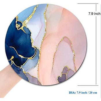 Кръгла подложка за мишка Мраморна подложка за мишка Сладка подложка за офис мишка Водоустойчива подложка за мишка Неплъзгаща се гумена основа Подложки за мишка за офис дома