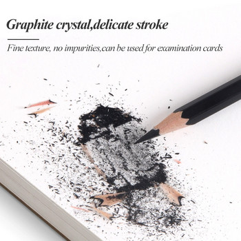 Faber-Castell Matte Sketch Pencil Art Graphite For Shading Sketch Μαύρος Μόλυβδος Σχέδιο Γράψιμο Σχέδιο Μολύβια Γραφίτη Προμήθειες