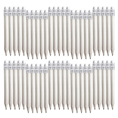 50 τεμάχια μικρά μολύβια γκολφ με λάστιχα Μισό μολύβια μίνι μολύβια μίνι γκολφ μολύβια τσέπης για γραφή σχεδίασης γάμου