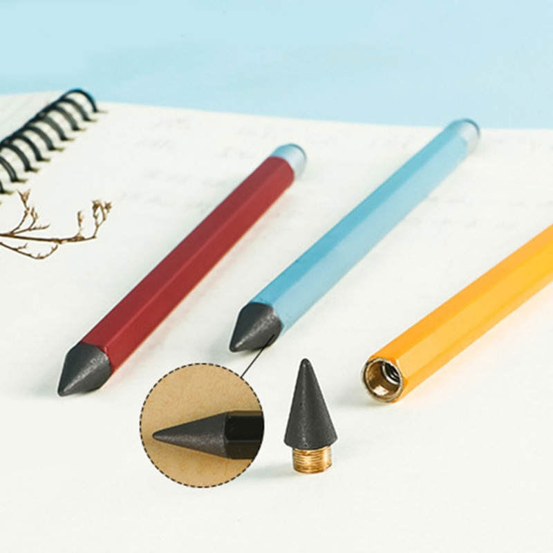 Μολύβι χωρίς μελάνη με δυνατότητα διαγραφής με μύτη στυλό γραφίδας, επαναγεμιζόμενο μαρκαδόρο για πάντα