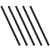 5 τμχ μαύρα μολύβια Πολλαπλών χρήσεων Mark Crayon Draw Κεραμικό Ξύλο ζωγραφικής Γυαλί μαρκαδόρου