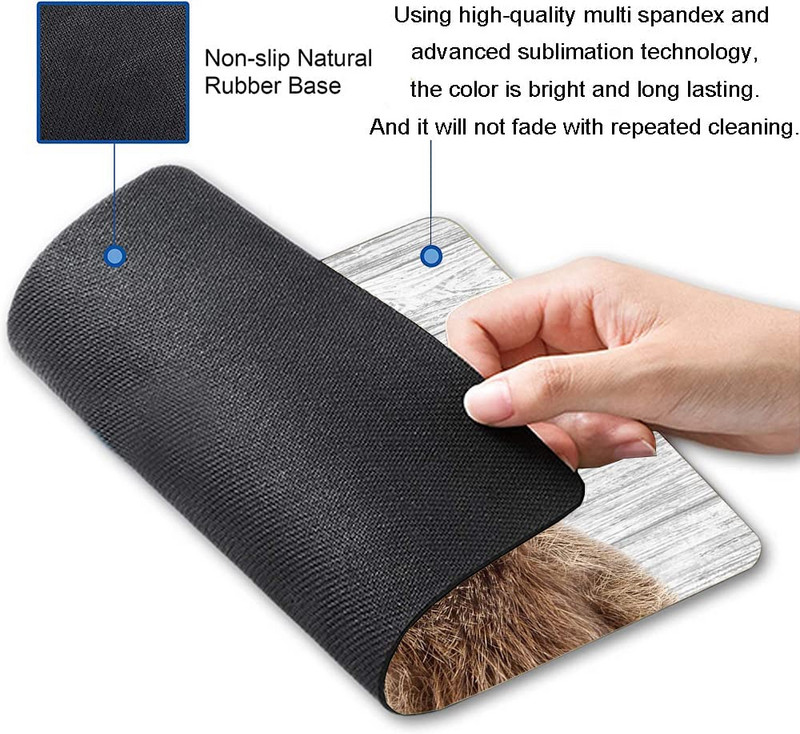 Подложка за мишка Sloth, подложка за мишка Sloth, подложка за мишка Водоустойчива неплъзгаща се гумена основа Подложки за мишка за бюро