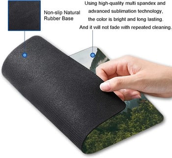 Mouse Pad Μαρμάρινο Mouse Pad Αδιάβροχο Mouse Pad Αντιολισθητικά mousepad από καουτσούκ για φορητό υπολογιστή γραφείου 9,5x7,9 ιντσών Mountain Tree