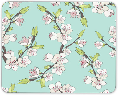 Cherry Branch in Blossom Egérpad csúszásmentes gumis egérpad – Games Home Iskola Iroda Egérpad 9,5x7,9 hüvelykes