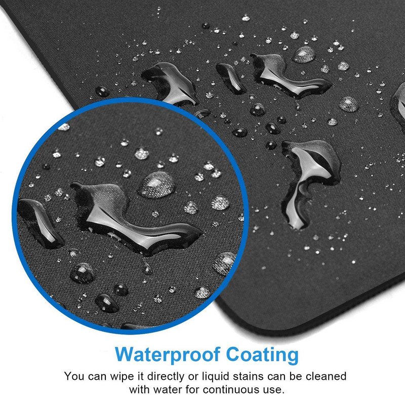 Μπλε Cracked Marbling Mouse Pad Αντιολισθητική βάση από καουτσούκ Marble Mousepad για gaming υπολογιστών Mousepad για φορητό υπολογιστή 9,5x7,9 ιντσών