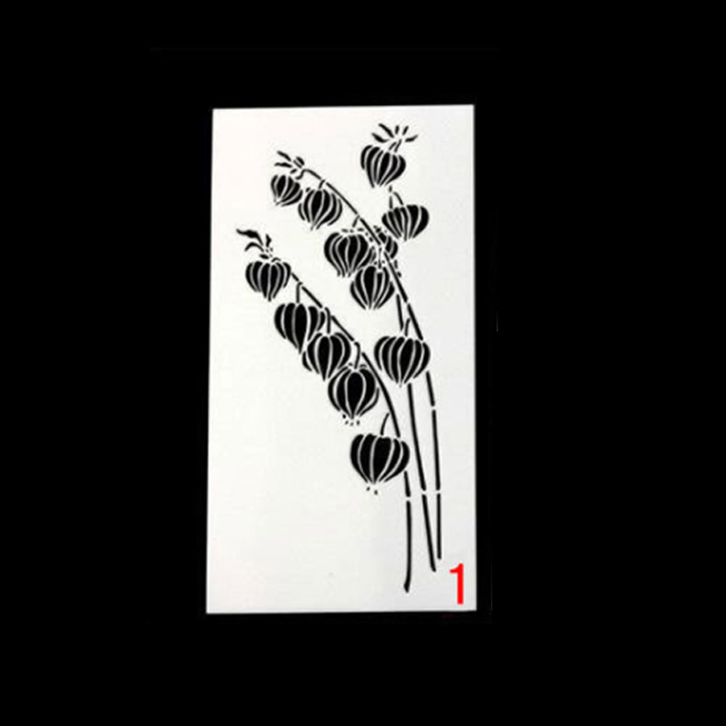 Șabloane de straturi DIY Pictură pe perete Album de însemnări de colorat Album în relief Șablon decorativ Planificator de jurnal Șablon reutilizabil