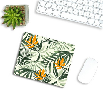 Mouse pad Tropical Mousepad Plants Διακόσμηση γραφείου για γυναίκες Ανδρικά αξεσουάρ γραφείου Λουλούδια Abstract Mousepad Δώρο για συνάδελφο