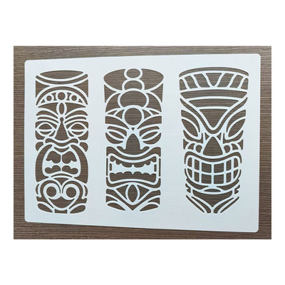 21*29Cm шаблон за модно момиче за рисуване на графики Направи си сам шаблони за стенописи Лесикон за оцветяване на релефен албум Декоративни шаблони