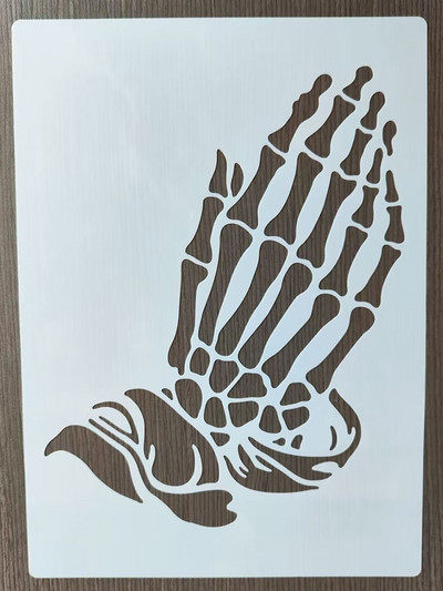 21*29Cm шаблон за модно момиче за рисуване на графики Направи си сам шаблони за стенописи Лесикон за оцветяване на релефен албум Декоративни шаблони