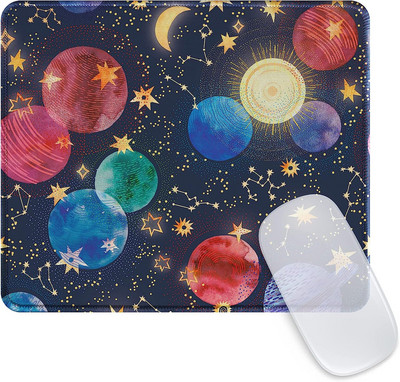 Galaxy Space Mouse Pad Office Home Covoraș de mouse cu textura premium pentru laptop, jocuri, femei, bărbați, mouse pad impermeabil, cauciuc antiderapant