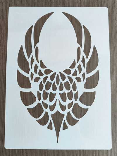 Predložak Thunder Hammer od 21*29 cm za slikanje grafike DIY šablone Murali Spomenar Bojanje Reljefni album Dekorativne šablone