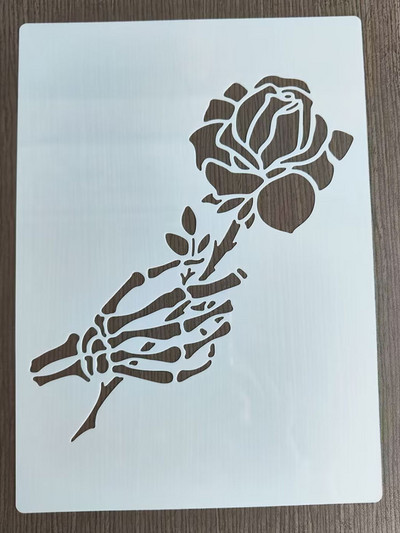 Predložak Thunder Hammer od 21*29 cm za slikanje grafike DIY šablone Murali Spomenar Bojanje Reljefni album Dekorativne šablone