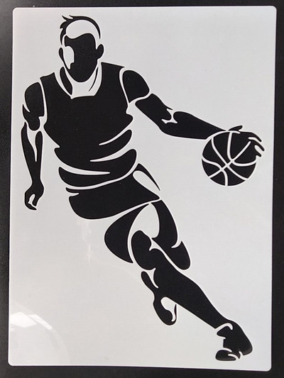 21*29Cm Baschet Reutilizabil Pentru Mobilier Pereți Pictură Decorare Stratificare Plastic DIY Colorat Reliefare Șabloane Scrapbook