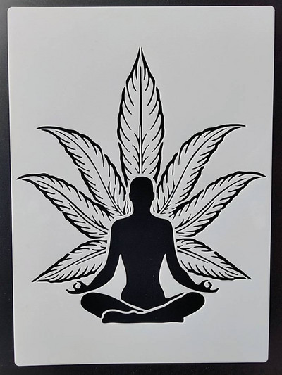 21*29Cm Baschet Reutilizabil Pentru Mobilier Pereți Pictură Decorare Stratificare Plastic DIY Colorat Reliefare Șabloane Scrapbook