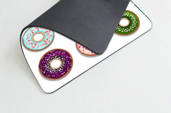 Donuts Mousepad Αντιολισθητική βάση από καουτσούκ για υπολογιστές Αξεσουάρ γραφείου φορητού υπολογιστή Mouse Pad Donuts 1 τμχ