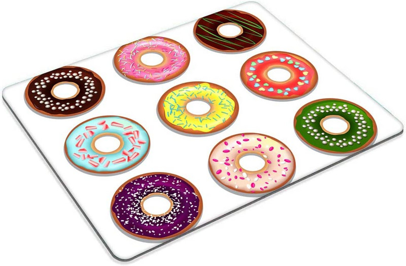 Donuts Подложка за мишка Неплъзгаща се гумена основа Подложки за мишка за компютри Лаптоп Аксесоари за офис бюро Подложка за мишка Donuts 1 бр.