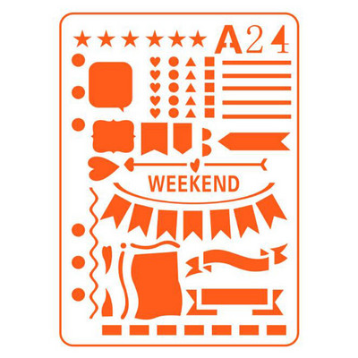 1 бр. Шаблони за рисуване Малък ангел Графика за стена Скрапбукинг Оцветяване Релефни аксесоари Декоративни за многократна употреба