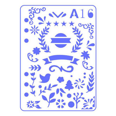 1 бр. Шаблони за рисуване Малък ангел Графика за стена Скрапбукинг Оцветяване Релефни аксесоари Декоративни за многократна употреба