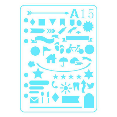 1 бр. Шаблони за рисуване Малък ангел Графика за стена Скрапбукинг Оцветяване Релефни аксесоари Декоративни за многократна употреба