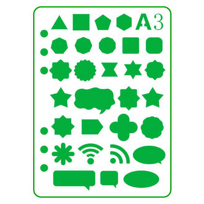 1 бр. Шаблони за рисуване Малък ангел Графика за стена Скрапбукинг Оцветяване Релефни аксесоари Декоративни за многократна употреба