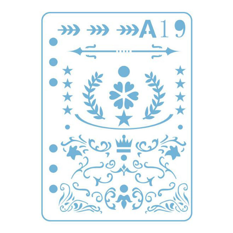 1 бр. Шаблони за рисуване Малък ангел Графика за стена Скрапбукинг Оцветяване Релефни аксесоари Декоративни за многократна употреба