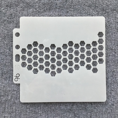 Διακοσμητικό πρότυπο άλμπουμ με ανάγλυφο 13*14 εκατοστά DIY στένσιλ ζωγραφικής τοίχου 13*14 cm