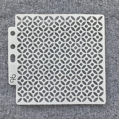 Διακοσμητικό πρότυπο άλμπουμ με ανάγλυφο 13*14 εκατοστά DIY στένσιλ ζωγραφικής τοίχου 13*14 cm